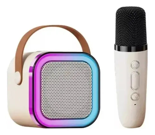 MINI PARLANTE KARAOKE RECARGABLE
