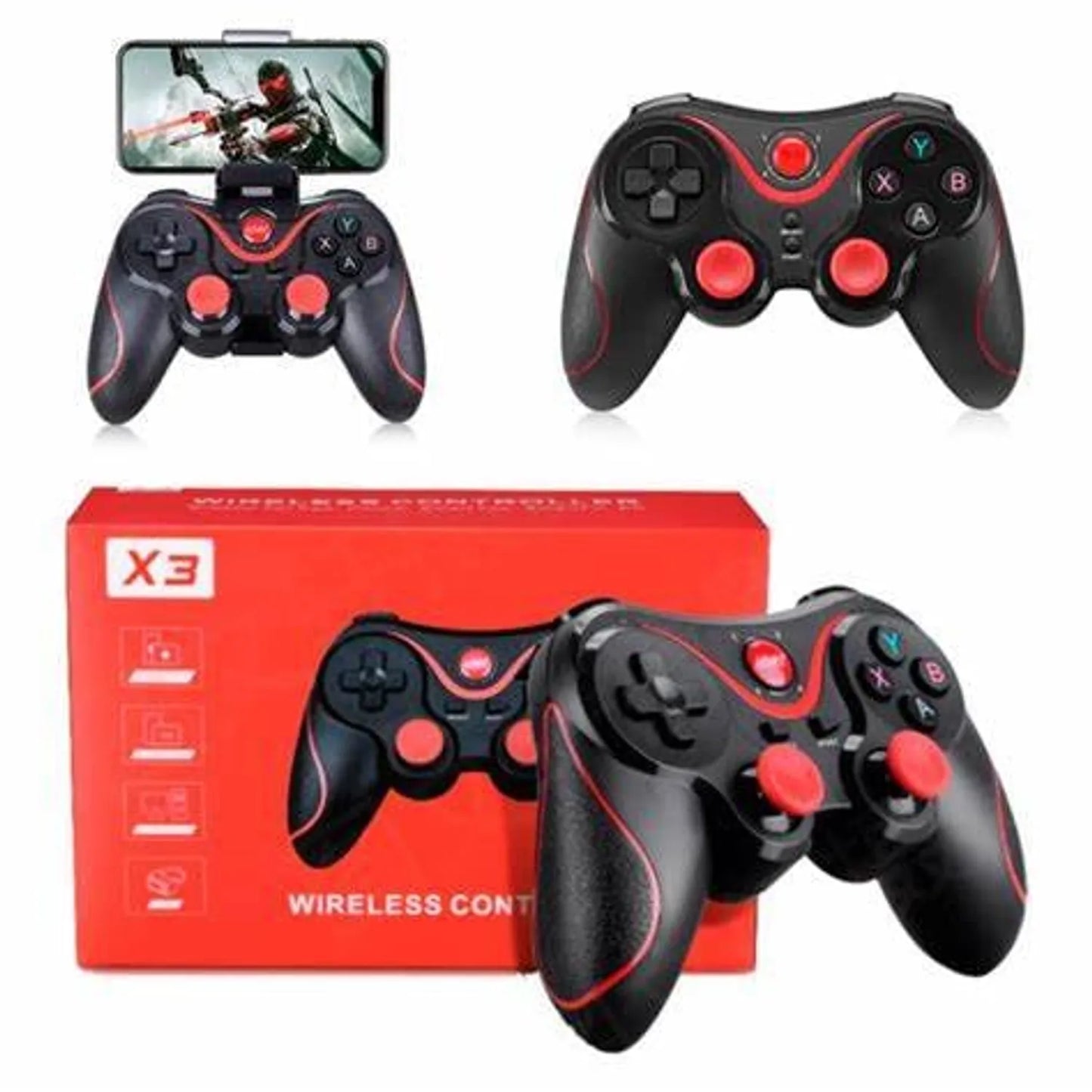 CONTROL INALÁMBRICO PARA CELULAR X3 GAMEPAD