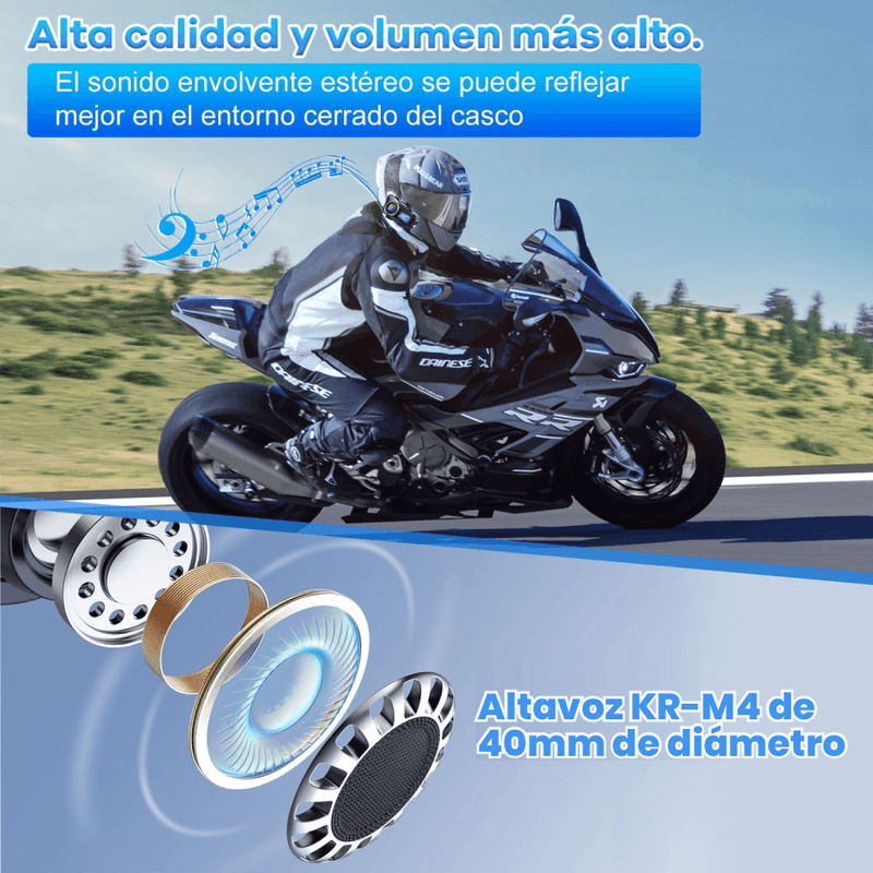 INTERCOMUNICADOR BLUETOOTH KR-M4