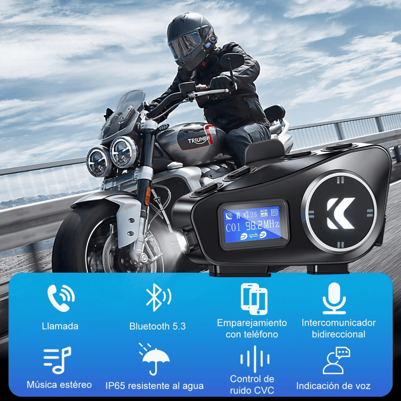 INTERCOMUNICADOR BLUETOOTH KR-M4