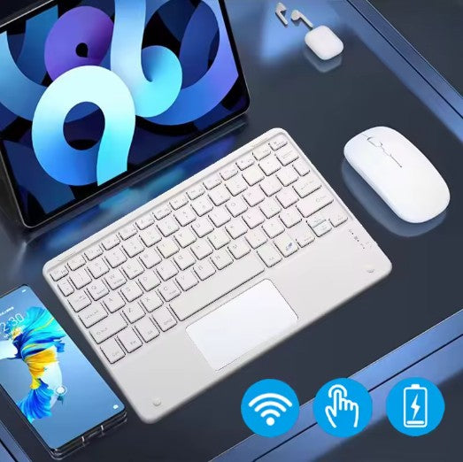 TECLADO INALÁMBRICO CON TRACKPAD