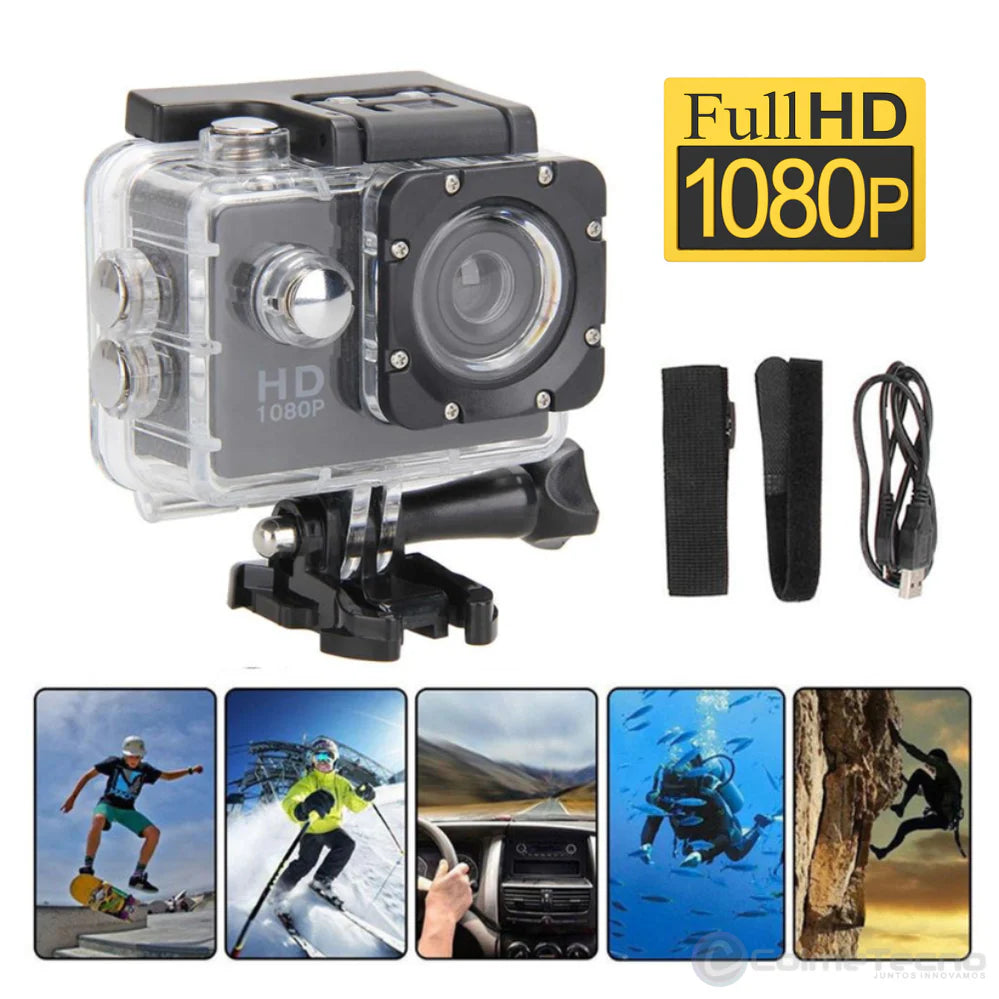 CÁMARA DEPORTIVA FULL HD 1080P
