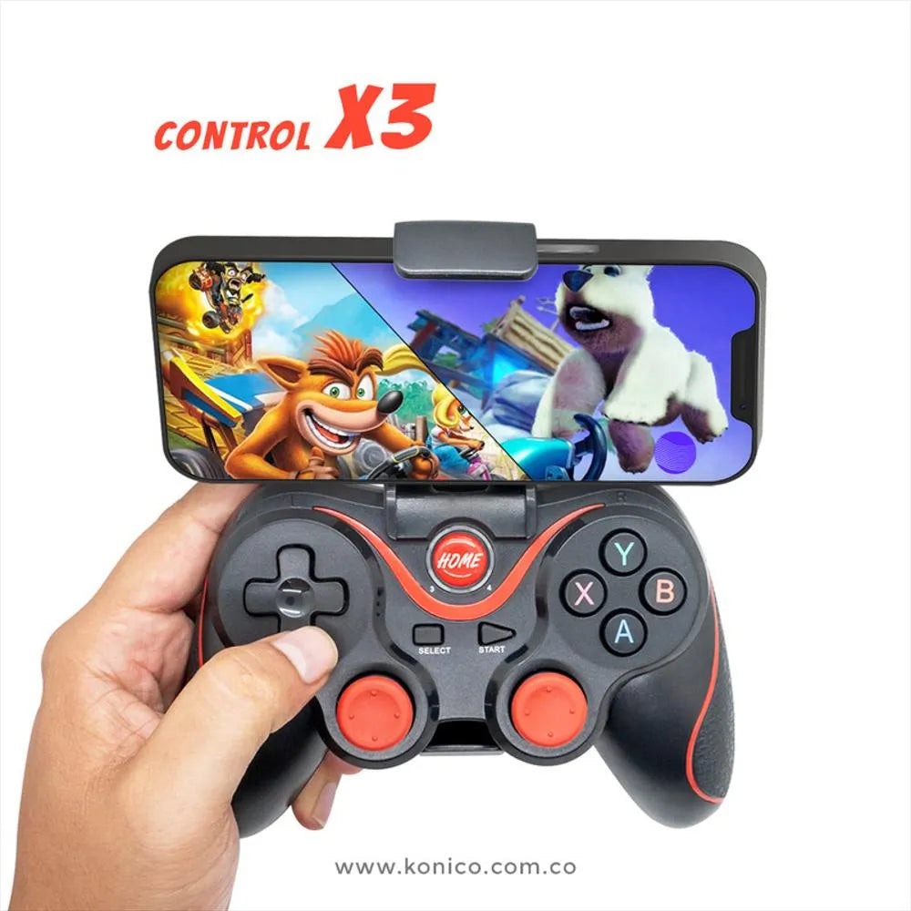 CONTROL INALÁMBRICO PARA CELULAR X3 GAMEPAD