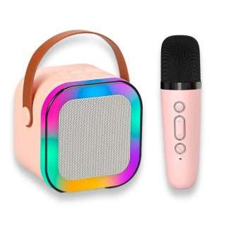 MINI PARLANTE KARAOKE RECARGABLE