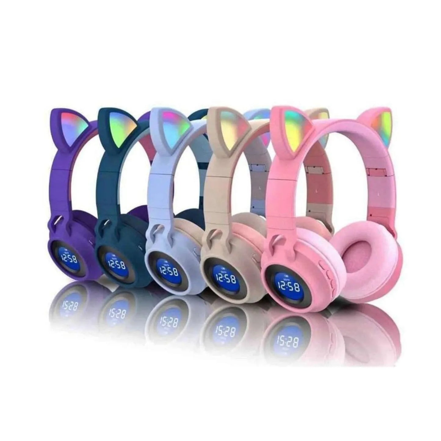 AUDÍFONOS BLUETOOTH DISEÑO DE GATO